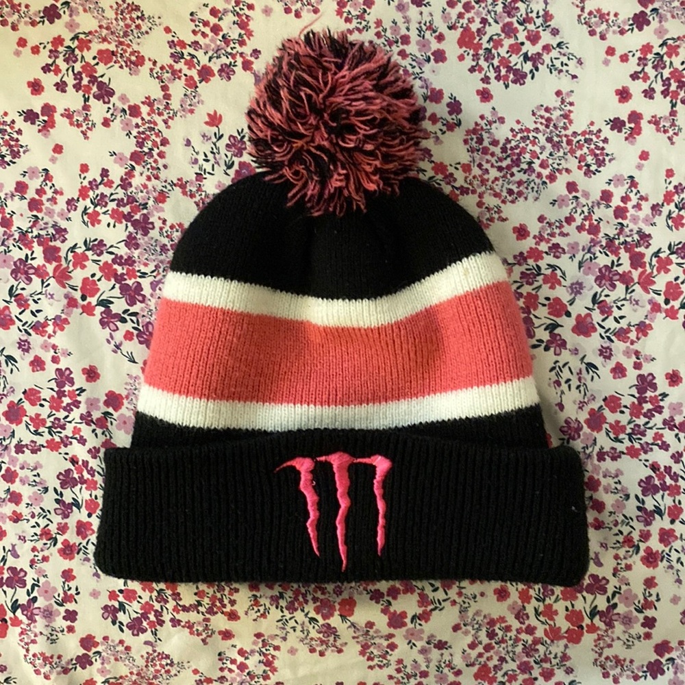 Monster Energy Pink Beanie